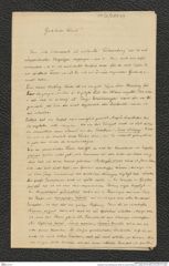 Nachlass Franz Steindachner, Brief von Henrik Kröyer an J. Heikel (07.06.1844), Inv.Nr. 281.01, Seite 1